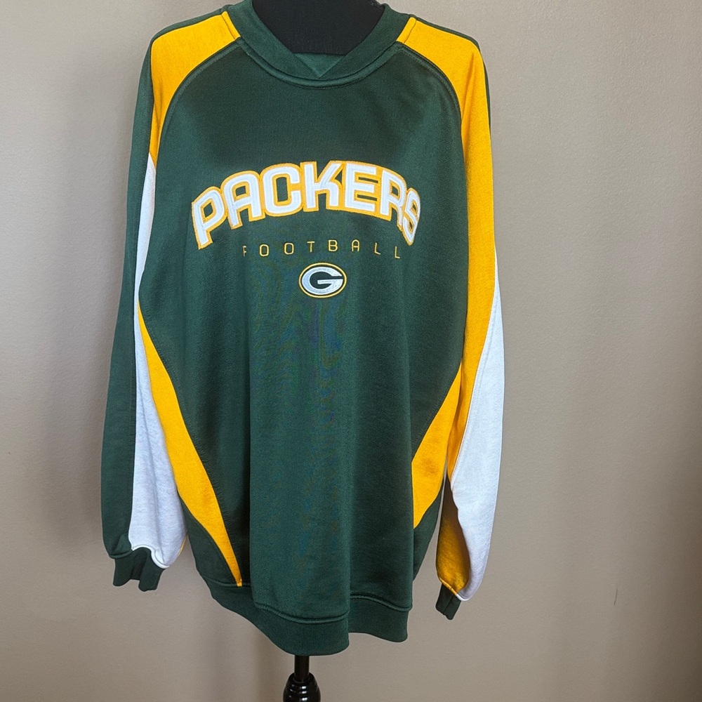 NFL Team Vintage Apparel Green Bay Packers heavyweight Reebok Sweatshirt